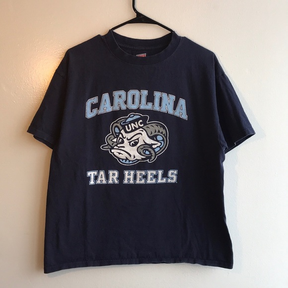 UNC Tar Heels Rameses Logo T-Shirt - Picture 1 of 4